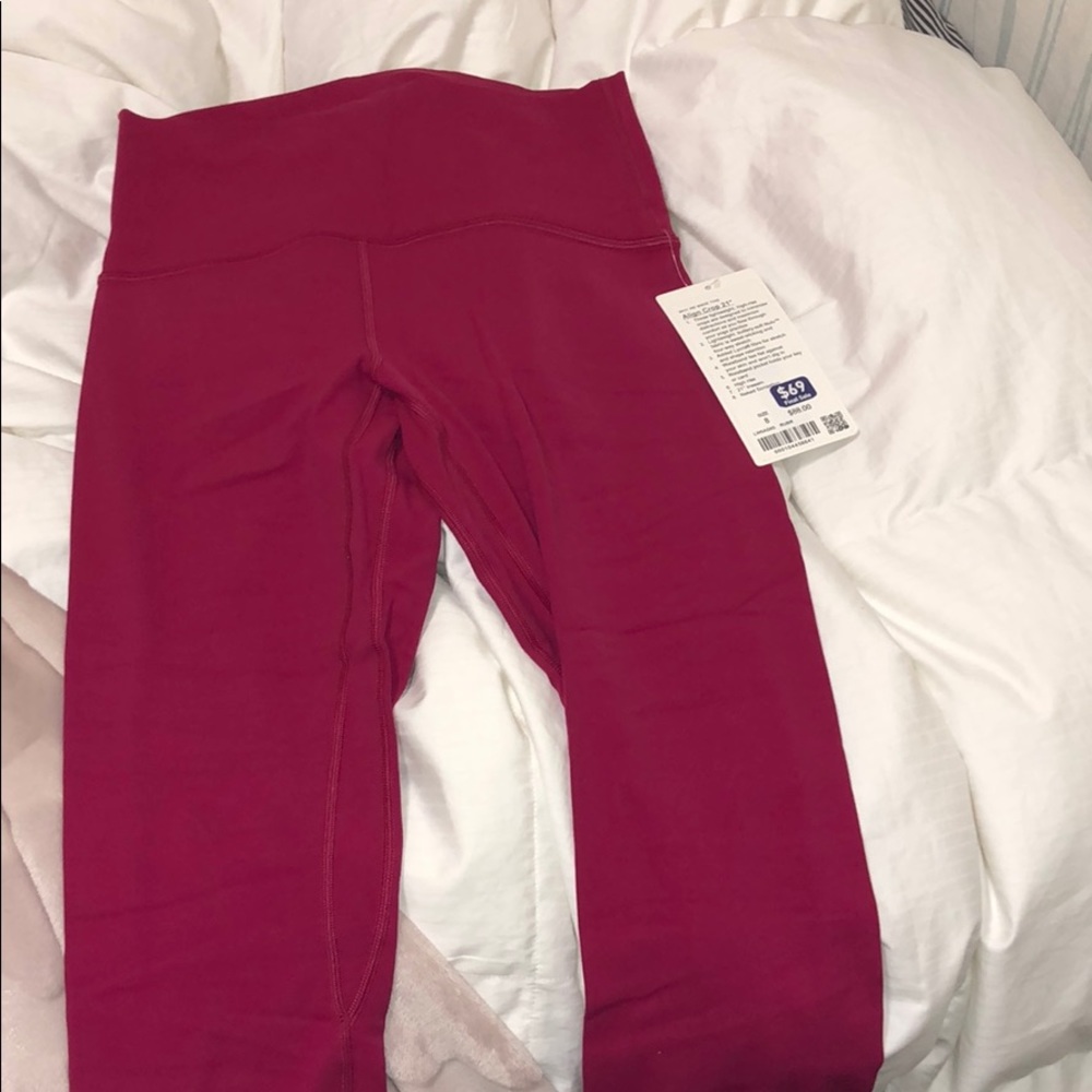 Brand new lululemon align crops